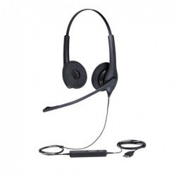Jabra Biz 1500 Duo USB Auricolare Cablato A Padiglione Ufficio USB tipo A Bluetooth Nero | Jabra Accessori per computer nero 1559-0159 BIZ 1500 Duo