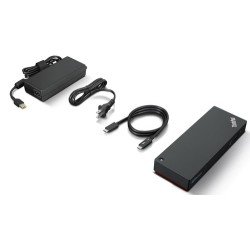 Lenovo ThinkPad Universal Thunderbolt 4 Smart Dock Cablato Nero | Lenovo Accessori per computer nero 40B10135EU