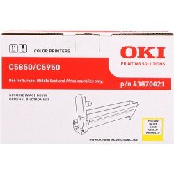 OKI Tamburo giallo 43870021