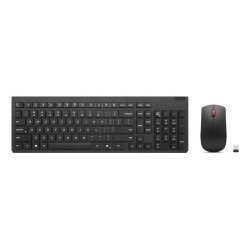 Lenovo 4X31R64467 tastiera Mouse incluso Universale RF Wireless Tedesco Nero | Lenovo 4X31R64467, Full-size (100%), Wireless, RF Wireless, Nero, Mouse incluso