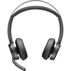 POLY Cuffie VFOCUS2 USB-A con supporto di ricarica | HP Poly Accessori per computer nero 77Y86AA Voyager Focus 2 USB-A Cuffie Poly VFOCUS2 USB-A con supporto di ricarica