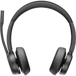 POLY Cuffie Voyager 4320 USB-C certificate per Microsoft Teams + dongle BT700 | HP Poly Accessori per computer nero 77Z30AA Voyager 4320 USB-C