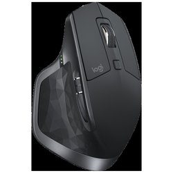 Logitech MX Master 2S Wireless mouse Mano destra RF senza fili + Bluetooth Laser 1000 DPI | Logitech MX Master 2S Wireless Mouse. Fattore di forma: Mano destra. Tecnologia di rilevamento del movimento: Laser, Interfaccia dispositivo: RF senza fili + Bluetooth, Risoluzione movimento: 1000 DPI, Tipo di pulsanti: Tasti premuti, Numero di tasti: 7, Tipo di scorimmento: Rotella. Alimentazione: Batterie. Colore del prodotto: Grafite | Codici OEM: 910005139, 910-005139