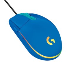 Logitech Accessori per computer Blu 910-005798 | Logitech Accessori per computer Blu 910-005798 G203 Gaming Maus USB, 6 pulsanti, 200 - 8000 DPI, RGB, 2.1 m, 62.15 x 116.6 x 38.2 mm, 85 g