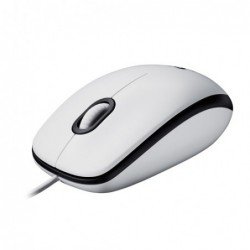 Logitech M100 mouse Ambidestro USB tipo A Ottico 1000 DPI | Logitech Accessori per computer Bianco 910-006764 M100 - Maus