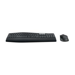 Logitech MK850 Performance tastiera Mouse incluso RF senza fili + Bluetooth QWERTZ Tedesco Nero | Logitech Accessori per computer nero 920-008221 MK850 Performance - Tastatur und Maus Tastiera e mouse ad alte prestazioni Logitech MK850, Bluetooth, 2,4 GHz, tastierino numerico integrato, portata 10 m