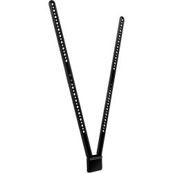 Logitech TV Mount for MeetUp Supporto per monitor | Logitech Accessori per computer nero 939-001656 TV Halterung XL f&uuml;r die MeetUp ConferenceCam Supporto di Montaggio su TV per MeetUp, XL, 825 g