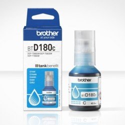 Brother BTD180C ricarica di inchiostro per stampante Originale | Brother Cartuccia d'inchiostro ciano BTD180C BTD-180C ~5000 pagine 48,8ml