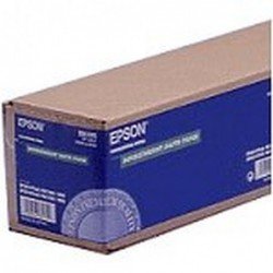 Epson Carta opaca "matte" doppio spessore in rotoli da 60 96cm 24'' x 25m | Epson Carta Bianco C13S041385 Doubleweight Matte Paper Carta opaca "matte" doppio spessore, in rotoli da 60, 96cm (24'') x 25m