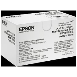 Epson Maintenance box | Epson unit&agrave; di manutenzione PXMB8-T6716 C13T671600 | Epson Maintenance box. Colore del prodotto: Nero, Paese di origine: Indonesia, Compatibilit&agrave; marca: Epson. Quantit&agrave; per pacco: 1 pz, Peso dell'imballo: 0,18 g, Larghezza imballo: 81 mm. Quantit&agrave; per pallett: 1050 pz, Quantit&agrave; per pallet (UK): 1050 pz, Quantit&agrave; per cartone principale: 50 pz