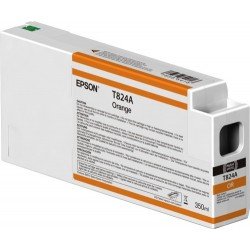 Epson Singlepack Orange T824A00 UltraChrome HDX 350ml | Codici OEM: c13t824a00, C13T824A00