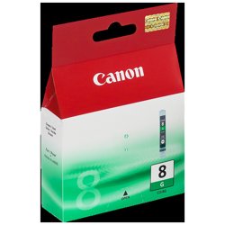 Canon Cartuccia d'inchiostro verde CLI-8G | Canon Cartuccia d'inchiostro verde CLI-8G. Tipo di inchiostro a colori: Inchiostro a base di pigmento, Quantit&agrave; per pacco: 1 pz