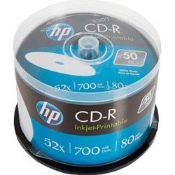 HP Accessori per computer CRE00017 | HP Accessori per computer CRE00017 CD-R 80Min/700MB/52x Cakebox (50 Disc)