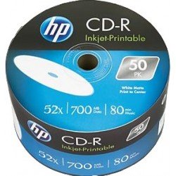 HP Accessori per computer CRE00070WIP | HP Accessori per computer CRE00070WIP CD-R 80Min/700MB/52x Bulk Pack (50 Disc)