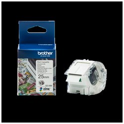 Brother CZ-1004 nastro per etichettatrice | Brother Etichette Bianco CZ-1004 25 mm Rotolo di etichette colorate 25 mm x 5 m, autoadesive | Brother CZ-1004. Tipo: Etichetta continua, Tipo nastro: CZ, Colore del prodotto: Bianco. Ampiezza nastro: 2,5 cm, Lunghezza nastro: 5 m, Tipo di imballo: Scatola