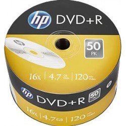 HP Accessori per computer DRE00070 | HP Accessori per computer DRE00070 DVD+R 4.7GB/120Min/16x Bulk Pack (50 Disc)