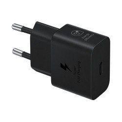 Samsung Caricabatterie Super Fast Charging 25W con cavo da USB Type-C a USB Type-C | Samsung Caricabatterie Super Fast Charging (25W) con cavo da USB Type-C a USB Type-C, Interno, AC, USB, 5 V, 1 m, Nero | Codici OEM: ept2510xbegeu, EP-T2510XBEGEU