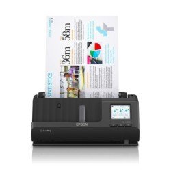 Epson ES-C380W Scanner con ADF + alimentatore di fogli 600 x 600 DPI A4 Nero | Epson nero ES-C380W B11B269401