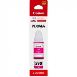 Canon Serbatoio d'inchiostro GI-590 Magenta | Canon Cartuccia d'inchiostro magenta GI-590m 1605C001 ~7000 pagine 70ml vasoio per l' inchiostro