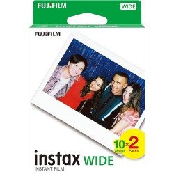Fujifilm Carta Bianco Instax Wide | Fujifilm Carta Bianco Instax Wide 16385995 instax wide film, ISO 800, 108 (L) x 86 (H) mm, 10 per pacco