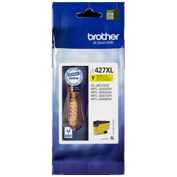 Brother LC-427XLY cartuccia d'inchiostro 1 pz Originale Resa elevata (XL) Giallo | Codici OEM: lc427xly, LC427XLY