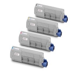 PRODOTTO COMPATIBILE - black compatible oki c610 n,c610 dn,c610 dtn.8k #44315308 - 8.000 pagine