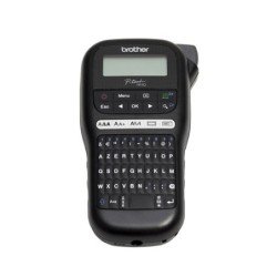 Brother PT-H110 stampante per etichette CD Trasferimento termico 180 x 180 DPI 20 mm/s TZe QWERTY | Brother stampante nero P-touch H110 PT-H110 Etichettatrice elettronica palmare, design leggero e compatto, display di facile lettura, ideale per casa e ufficio