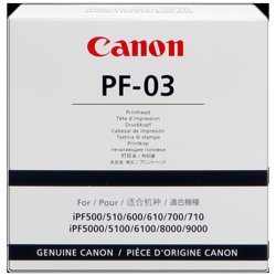 Canon PF-03 testina stampante Ad inchiostro | Canon Testina per stampa PF-03 2251B001 | Canon PF-03. Compatibilit&agrave;: IPF6200, IPF700, IPF710, IPF8000, IPF610, IPF600, IPF8100, IPF500, IPF9000, IPF6000, IPF5000,..., Tecnologia di stampa: Ad inchiostro