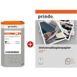 Prindo Value Pack nero / differenti colori / Bianco PRSHP304XL MCVP 01 | Prindo Value Pack nero / differenti colori / Bianco PRSHP304XL MCVP 01 Classic XL ~600 pagine