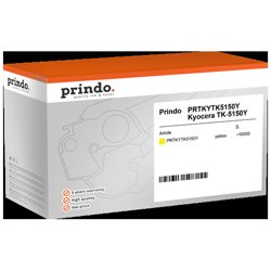 Prindo toner giallo PRTKYTK5150Y | Prindo toner giallo PRTKYTK5150Y Basic ~10000 pagine compatibile per Kyocera TK-5150Y (1T02NSANL0)