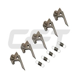 PRODOTTO COMPATIBILE - 5x upper picker finger w/spring #6lh55233000, 6la84096000