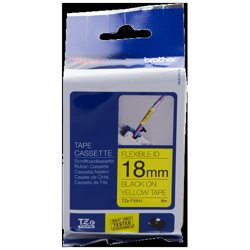 Brother TZe-FX641 nastro per etichettatrice TZ | Brother TZe-FX641. Tipo nastro: TZ, Colore del prodotto: Nero. Ampiezza nastro: 1,8 cm, Lunghezza nastro: 8 m, Larghezza: 24 mm. Dimensione nastro: 1,8 cm