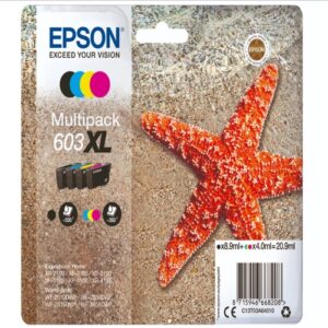 PRODOTTO COMPATIBILE - cartucce originale epson 603xl multipack 4 nero e colori stella marina