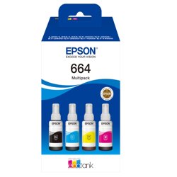PRODOTTO COMPATIBILE - ecotank originale t664 4-colour multipack