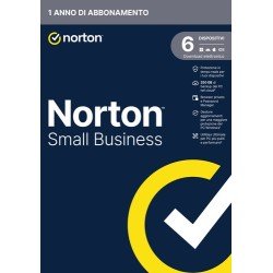 Norton Small Business | Protezione antivirus per piccole imprese e small office | 6 dispositivi | Licenza di 1 anno | Codici OEM: 21454865, 21454865