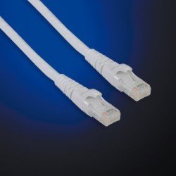CAVO RETE UTP CAT.6 1MT LSOH GRIGIO HALOGEN FREE NO SCHERMATO | Codici OEM: 21990201, 21990201