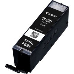 Canon Cartuccia d'inchiostro nero a pigmenti a resa elevata PGI-550PGBK XL | Codici OEM: 6431b001, 6431B001