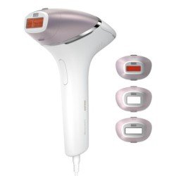 Philips Lumea Prestige Epilatore a Luce Pulsata Lumea con tecnologia SenseIQ e custodia bianco BRI947/00