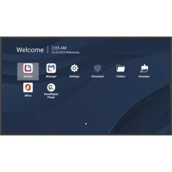 Viewsonic CDE4331-1C visualizzatore di messaggi Pannello piatto per segnaletica digitale 109,2 cm (43") LCD Wi-Fi 500 cd/m² 4K