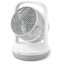 Philips Serie 2000 Ventilatore da tavolo CX2050/00, Flusso d'aria 738 m&sup3;/h, Ultra silenzioso 23db