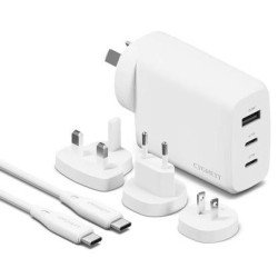 ALIMENTATORE DA VIAGGIO 67W ADATTAT US,AU,UK,EU USB-C CABLE | Codici OEM: cy4771pdwch, CY4771PDWCH