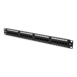 PATCH PANEL 24 PORTE NON SCHERMATO UTP CAT.6 8 POLI RACK 19 | Codici OEM: dn91624u, DN91624U