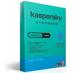 KASPERSKY STANDARD 1DEV 1Y SUPERSLIM BOX | Codici OEM: kl1041t5afsssb, KL1041T5AFS-SSB