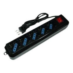 Nilox MGLP859 prolunghe e multiple 1,5 m 5 presa(e) AC Interno Nero | Codici OEM: lkmp05n, LKMP05N