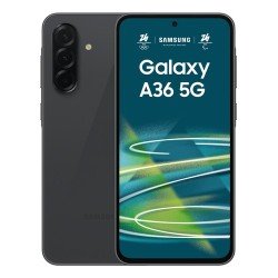 Samsung Galaxy A36 5G, Smartphone con Funzioni intelligenti, Display Super AMOLED 6.7”, 8GB RAM, 256GB, Camera 50MP, Batteria | Codici OEM: sma366bzkgeue, SM-A366BZKGEUE