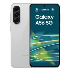 Samsung Galaxy A56 5G, Smartphone con Funzioni intelligenti, Display Super AMOLED 6.7”, 8GB RAM, 256GB, Camera 50MP, Batteria | Codici OEM: sma566bzaceue, SM-A566BZACEUE