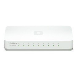 D-Link GO-SW-8E/E switch di rete Non gestito Fast Ethernet (10/100) Bianco