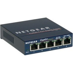 NETGEAR GS105 Non gestito Gigabit Ethernet (10/100/1000) Blu | Codici OEM: gs105ge, GS105GE