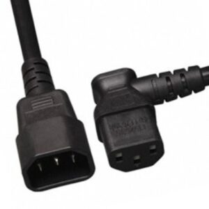 Adj Progetti CAVO ALIMENTAZIONE PER UPS 2.5MT BK C14 M STRAIGHT TO C13 F 90 ANGLE | Codice a barre: 8054608909106.0