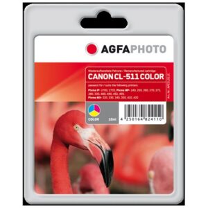 Agfa Photo Agfa Photo Cartuccia d'inchiostro differenti colori APCCL511C | Codice a barre: 4250164824110.0